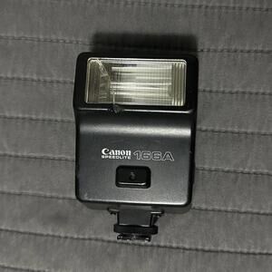 Canon Speedlite 166A Shoe Mount Flash for AE-1 A-1 FTB Canon UNTESTED READ !!